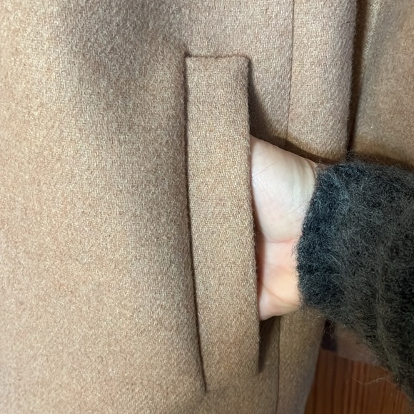 EUC J. Crew Wool like Pea Coat - Picture 3 of 10